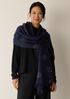 Linen Filcoupe Shimmer Scarf