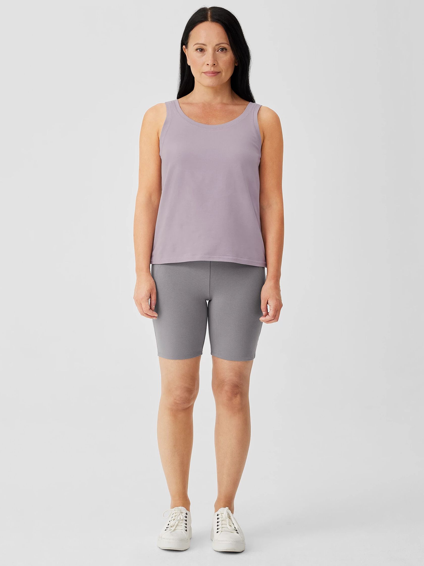 stretch jersey shorts