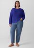 Peruvian Organic Cotton Cord Crew Neck Top