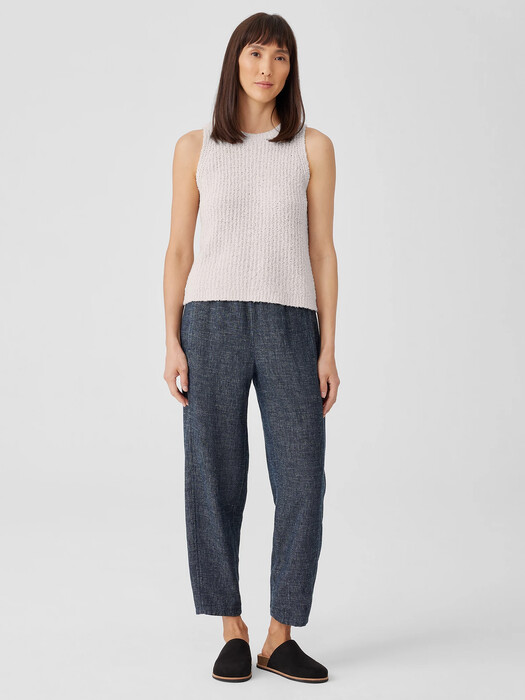 Cotton Fluff Crew Neck Top