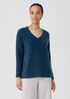 Cashmere Silk Bliss V-Neck Top