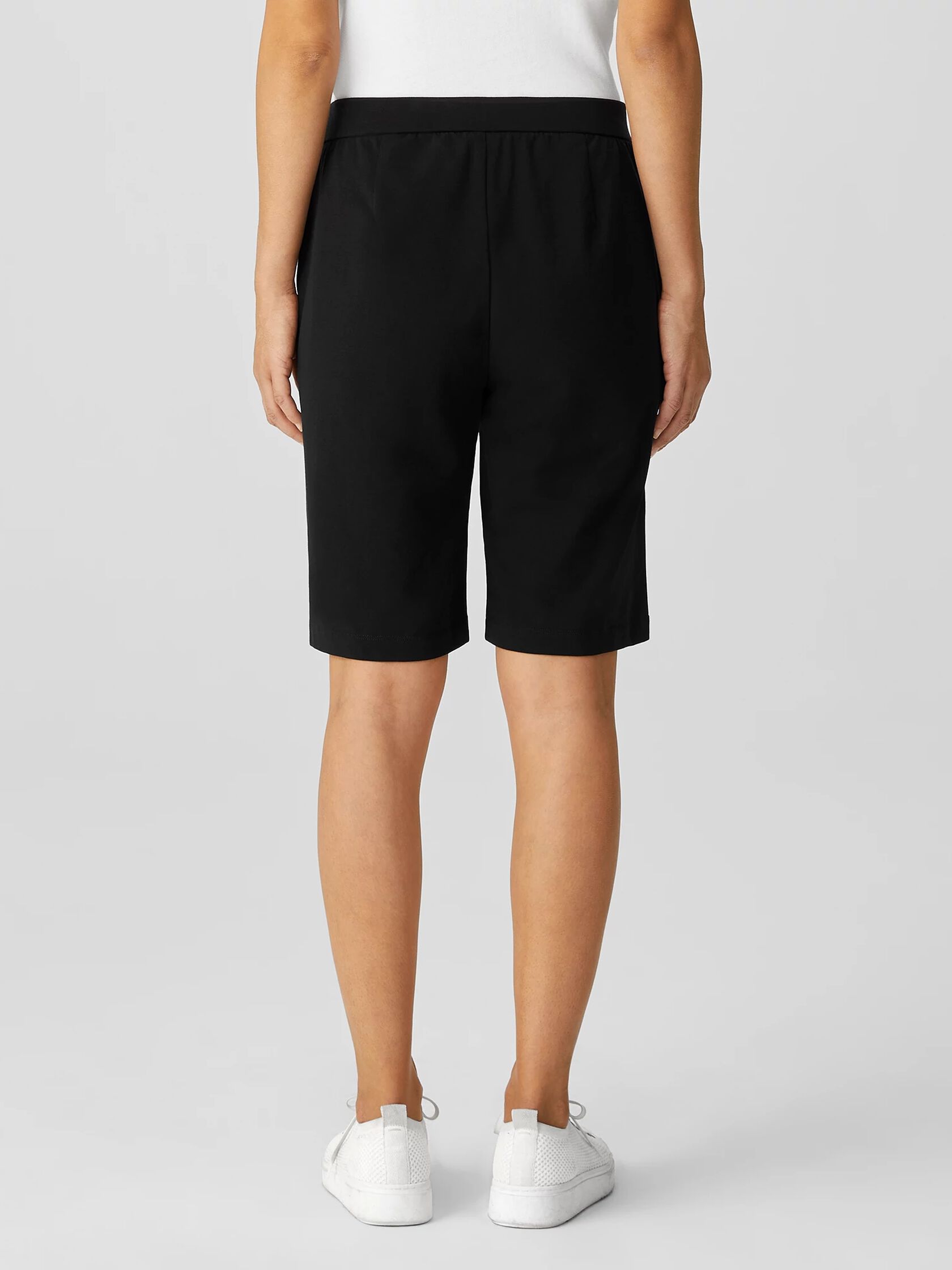 Pima Cotton Stretch Jersey Shorts