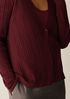Organic Linen Cotton V-Neck Cardigan