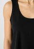 Organic Cotton Interlock U-Neck Sleep Tank