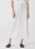 Organic Cotton Gauze Wide-Leg Pant