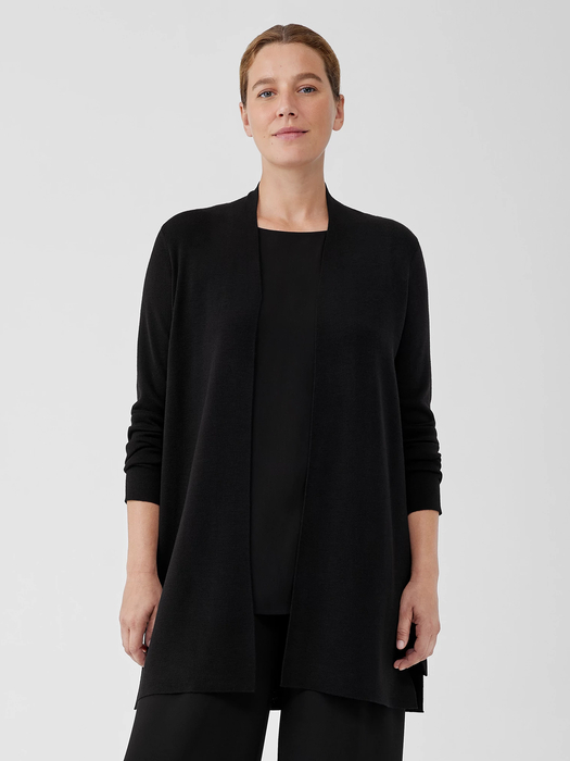 Ultrafine Merino Long Cardigan