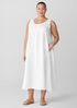 Organic Linen Scoop Neck Dress