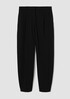 Cotton Blend Ponte Lantern Trouser Pant