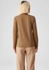 Fine Jersey Scrunch Neck Top