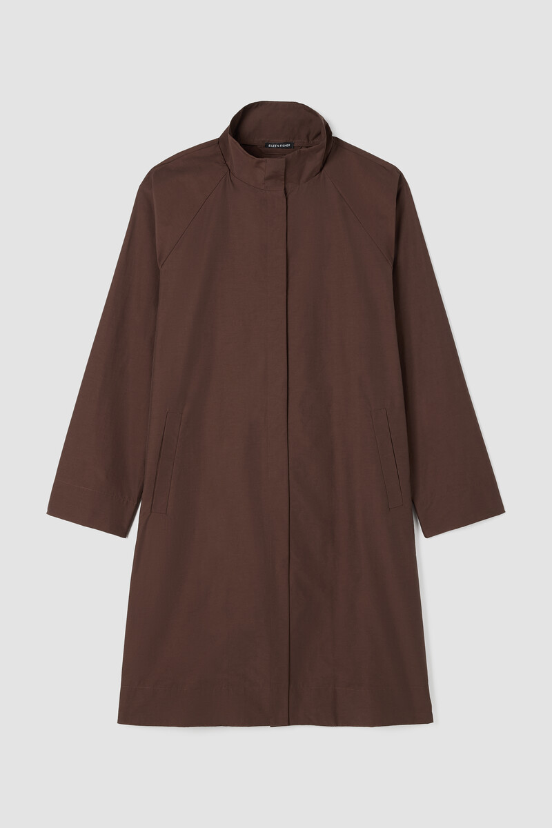 Light Cotton Nylon Stand Collar Coat Light Cotton Nylon Stand Collar Coat