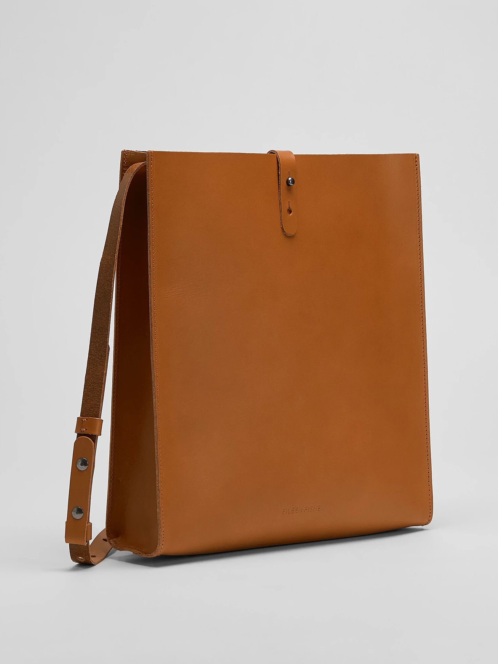 Vegetable Tanned Italian Leather Crossbody Bag