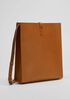 Vegetable Tanned Italian Leather Crossbody Bag