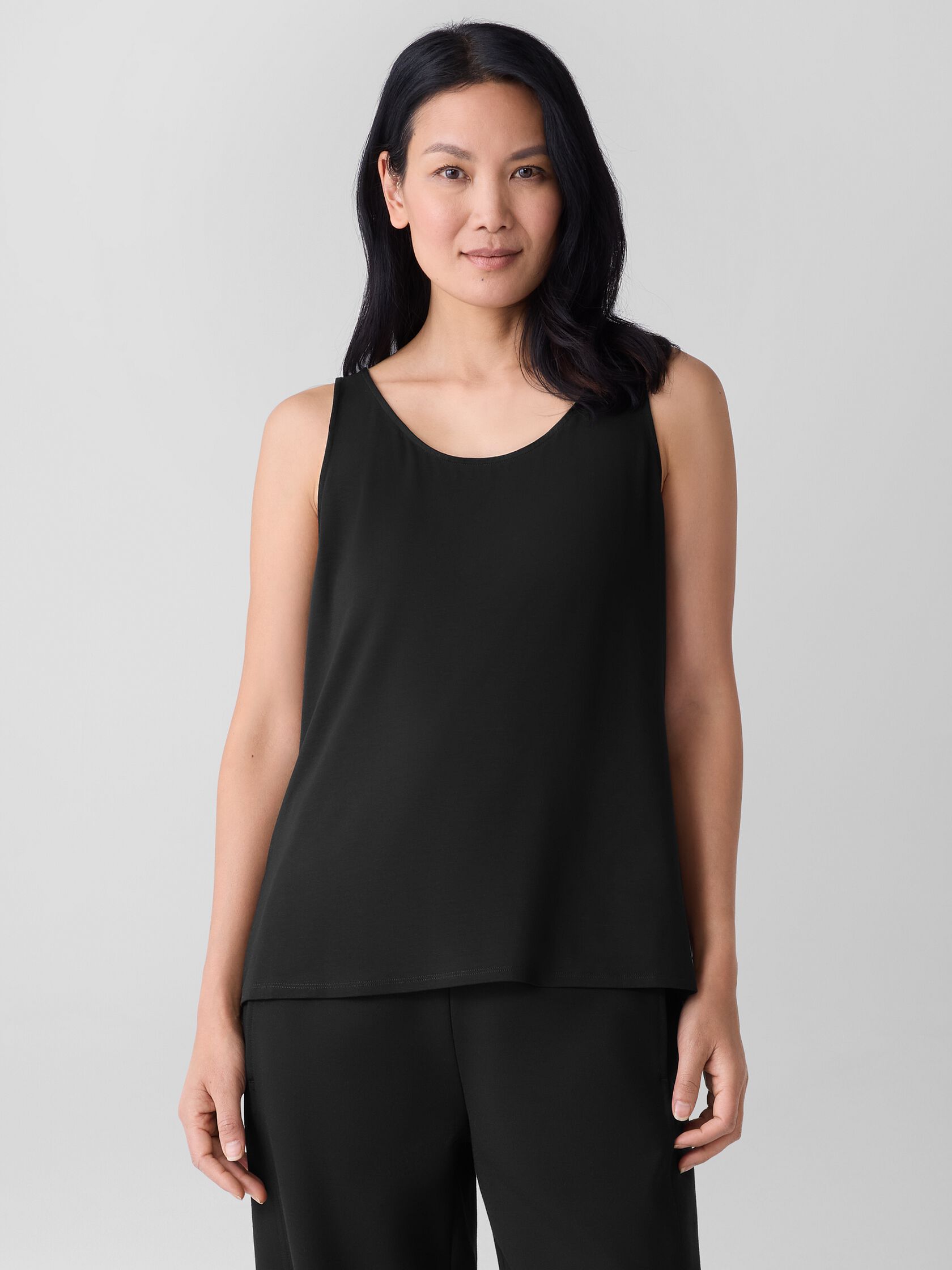 Fine Jersey Scoop Neck Tank