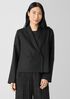 Textured Silk Weave Shawl Collar Jacket