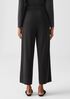 Sueded Cupro Knit Pleated Pant