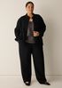 Lightweight Boiled Wool Flight Jacket in Regenerative Wool
