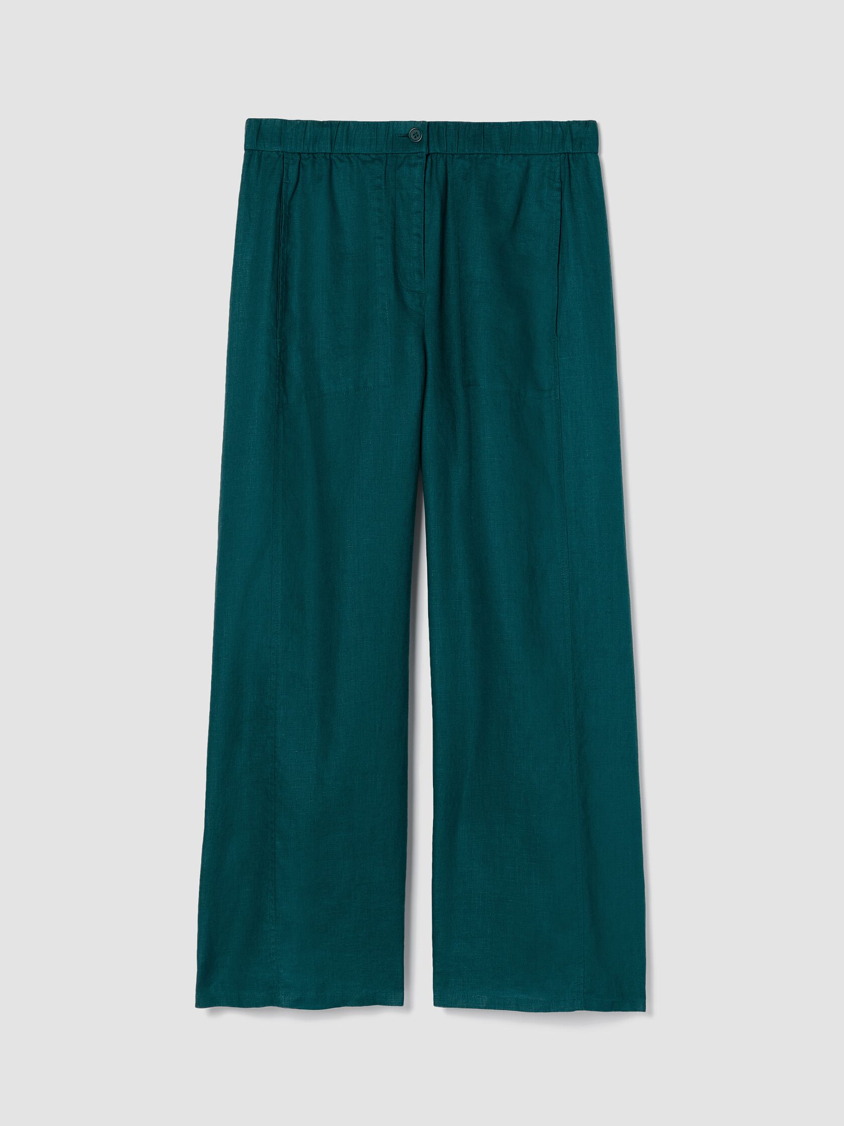 Organic Linen Wide Trouser Pant