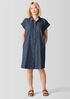 Airy Organic Cotton Twill Shirtdress