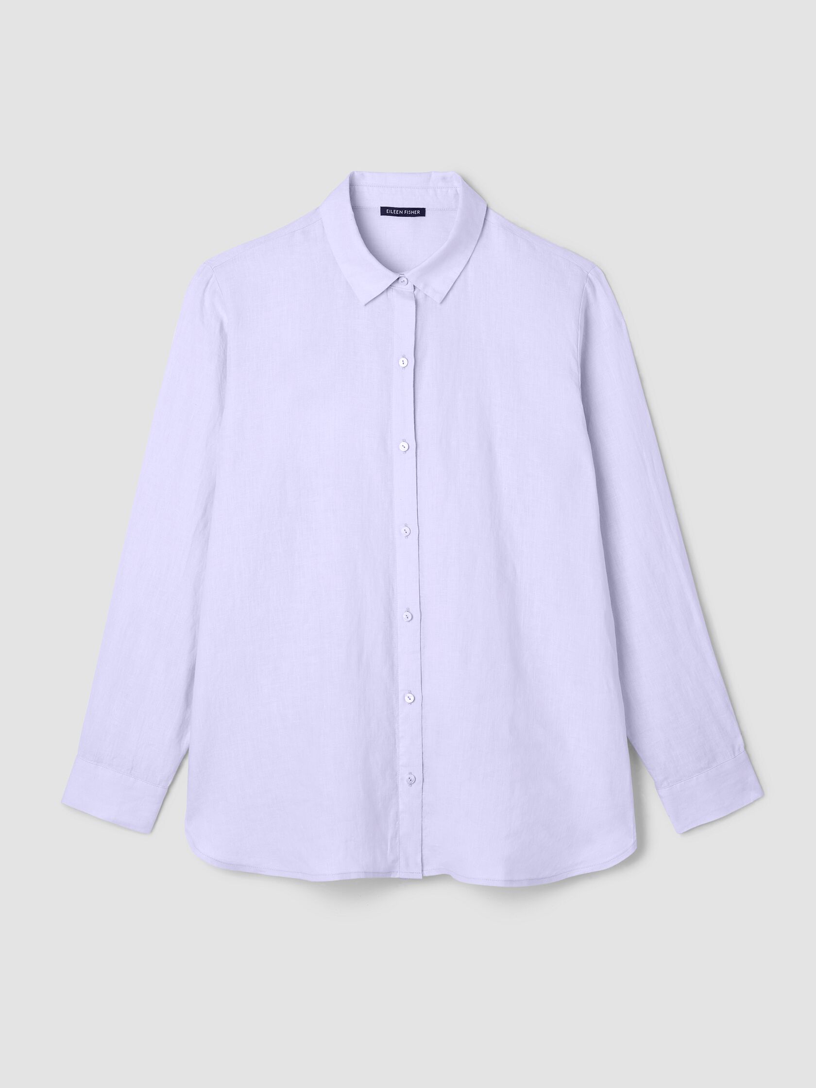 Organic Handkerchief Linen Classic Collar Shirt