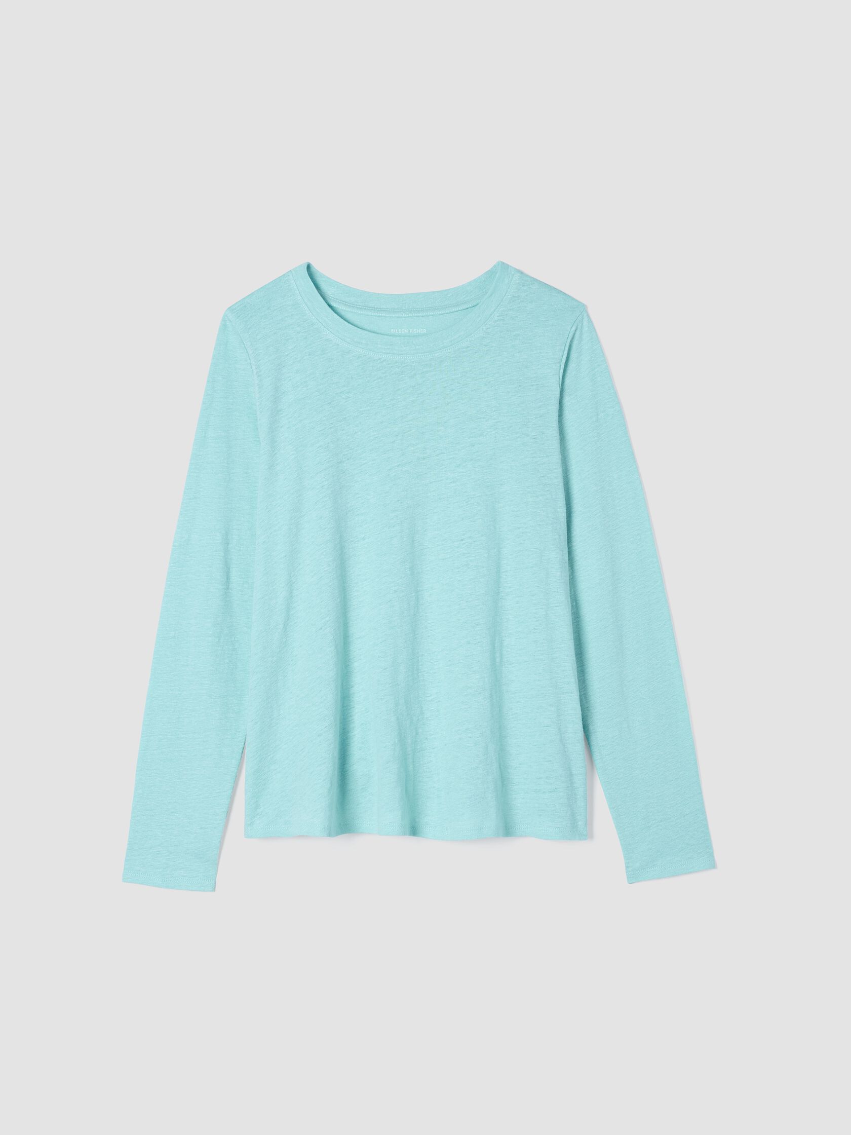 Organic Linen Jersey Long-Sleeve Tee