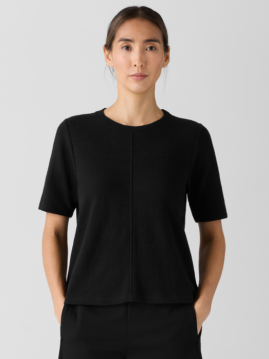 Picture of Textured Short-Sleeve Crew Tee - Women's
