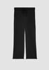 Organic Cotton French Terry Wide-Leg Pant