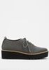 Eddy Recycled Stretch Knit Platform Oxford