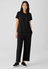 Organic Linen Jersey Crew Neck Tee