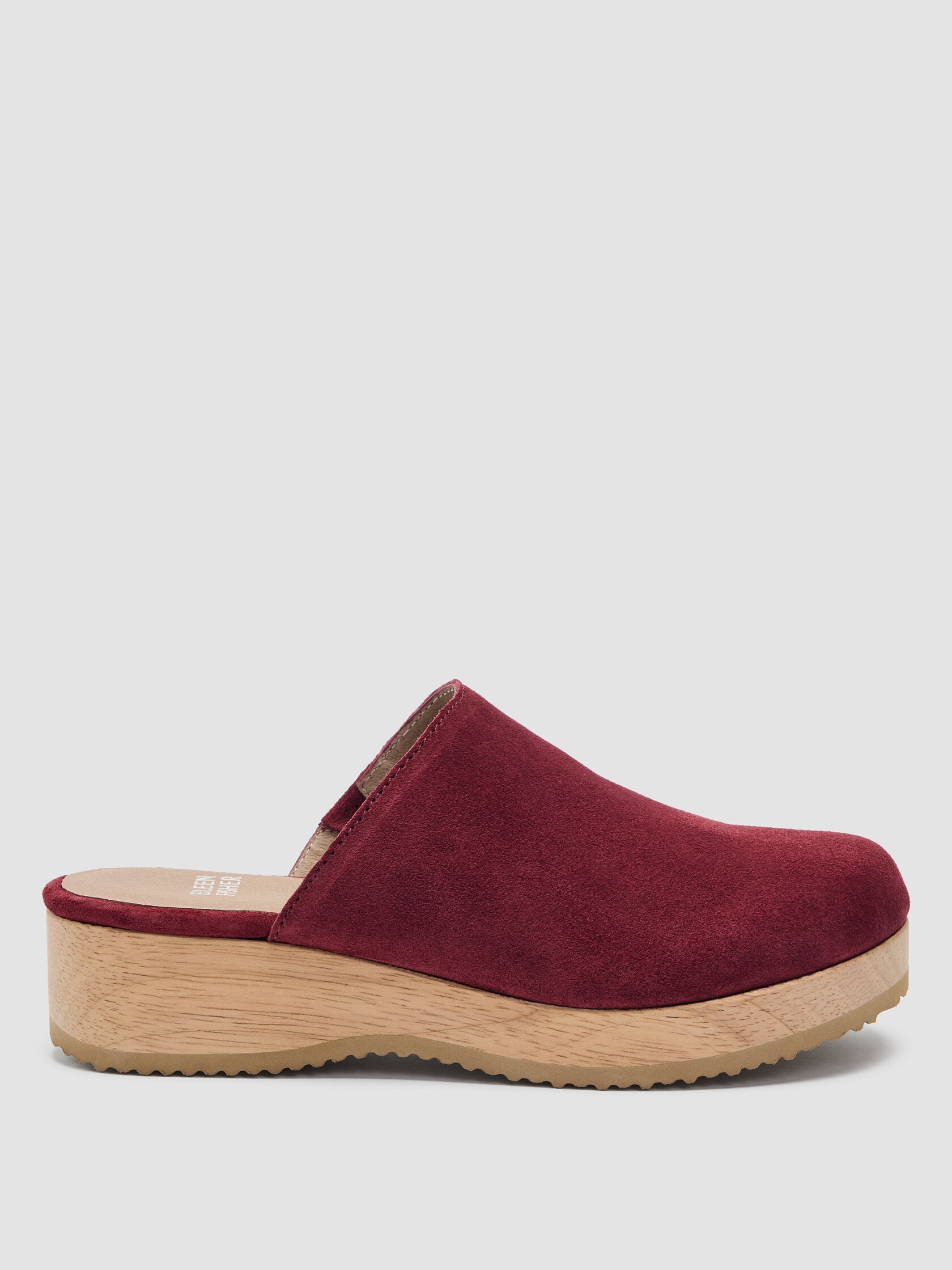 Suede Clog
