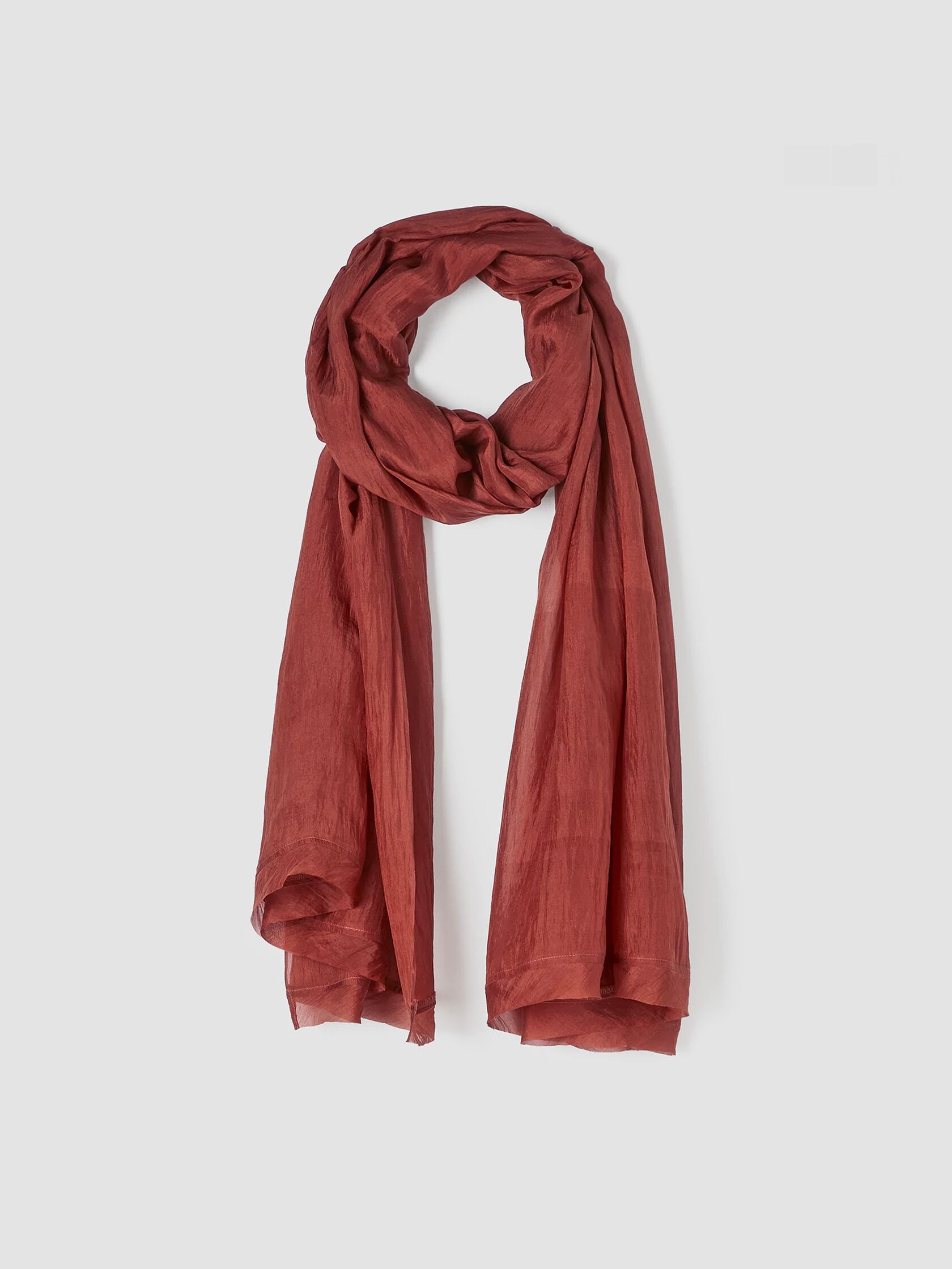Washed Silk Parachute Scarf