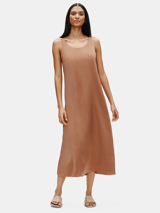 Limited Edition Hammered Silk Maxi Dress