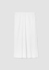 Lightweight Organic Cotton Terry A-Line Skirt