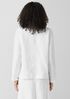 Organic Linen High Collar Jacket