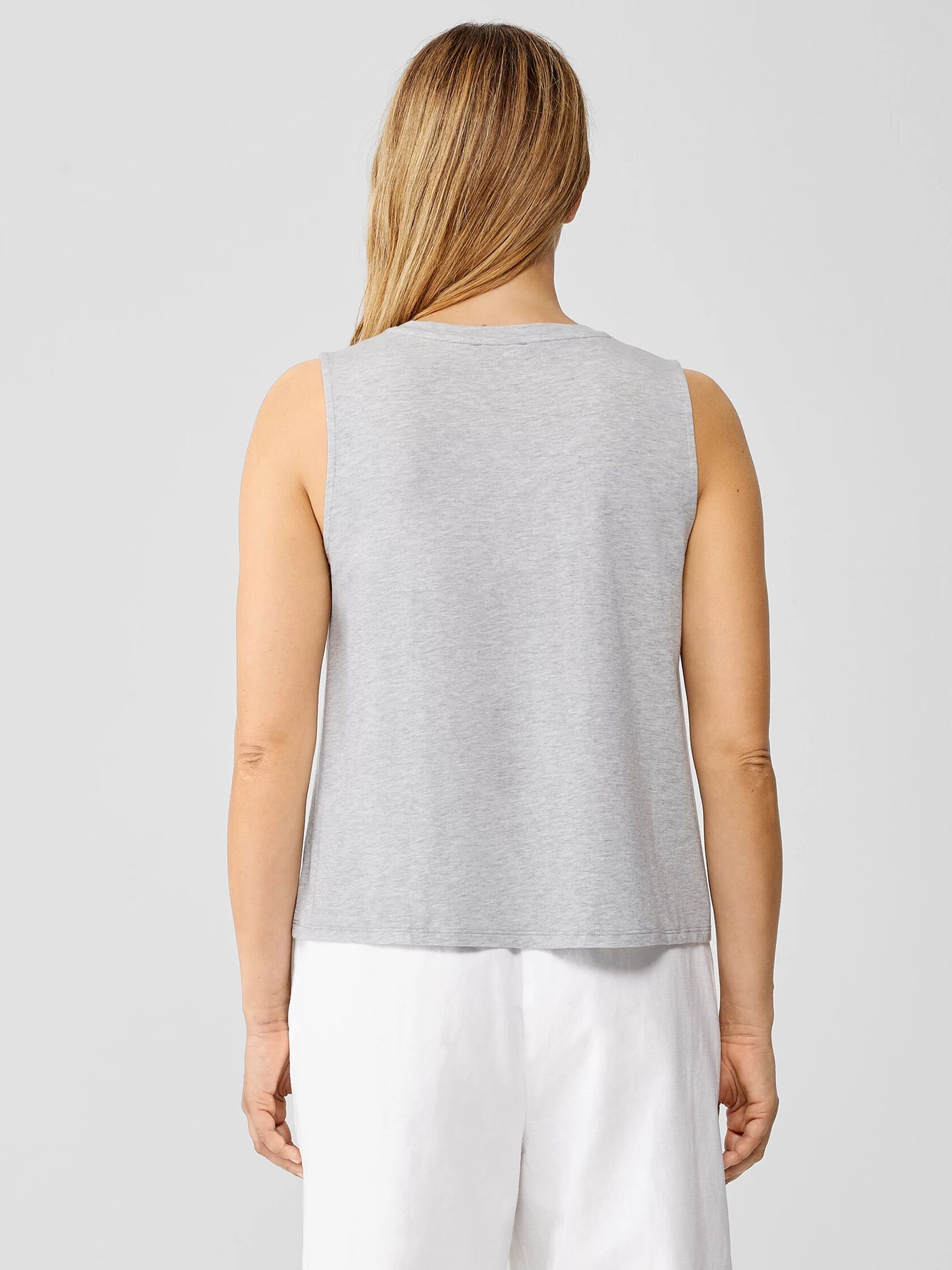 Fine Jersey V-Neck Tank