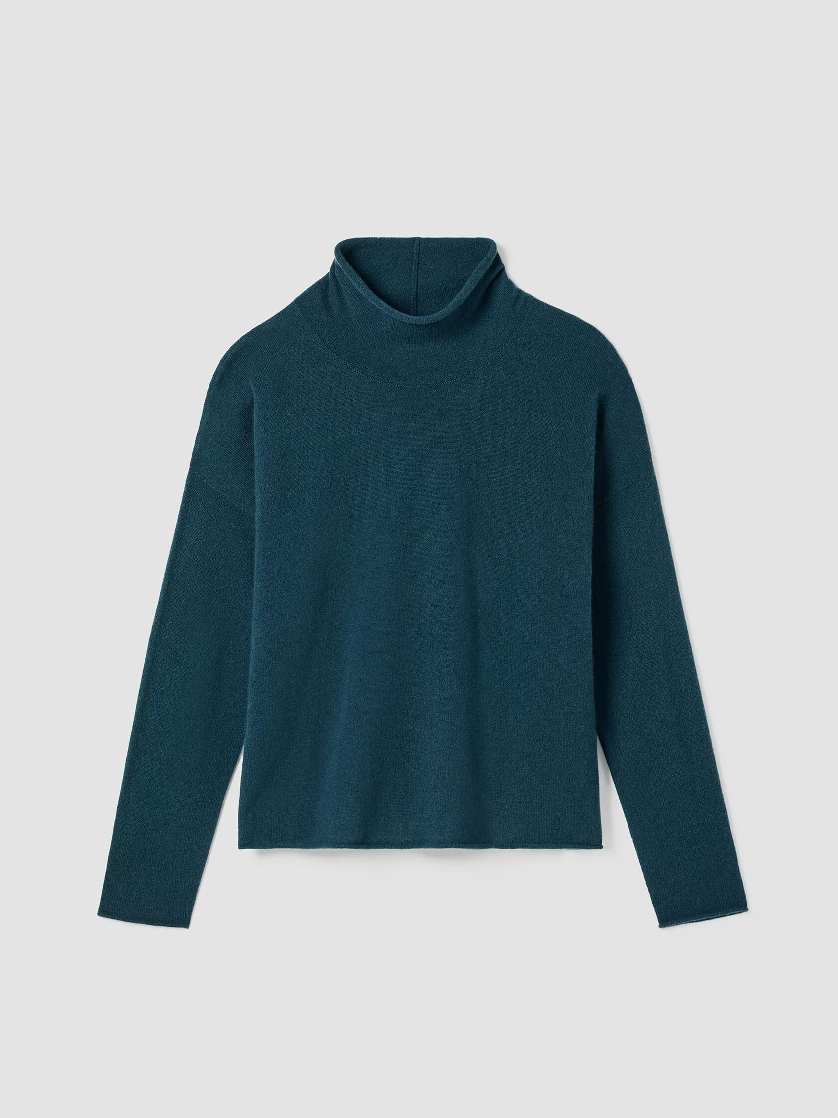 Italian Cashmere Turtleneck Top