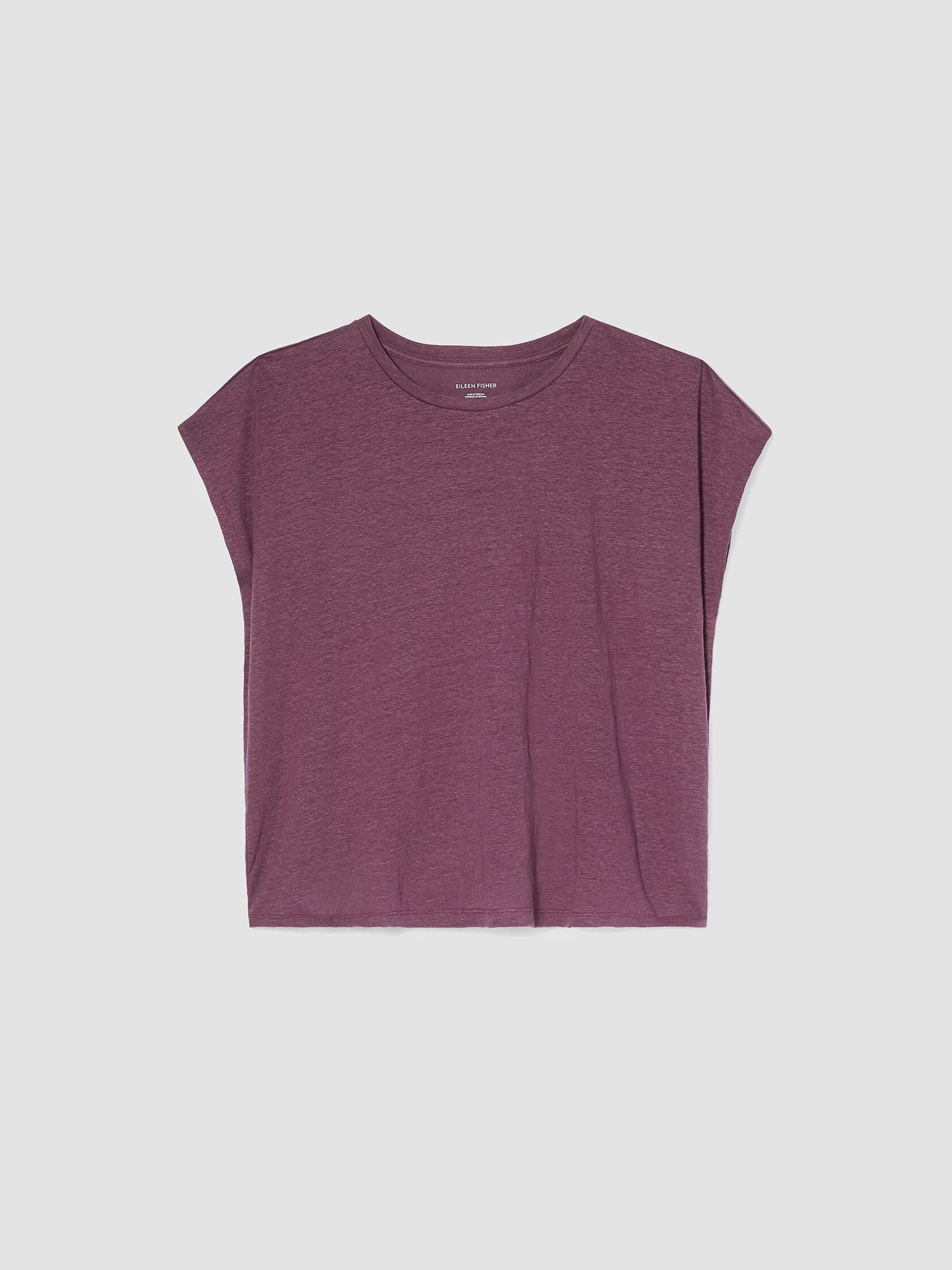 Organic Linen Jersey Square Top