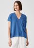 Organic Linen Cotton Square Top
