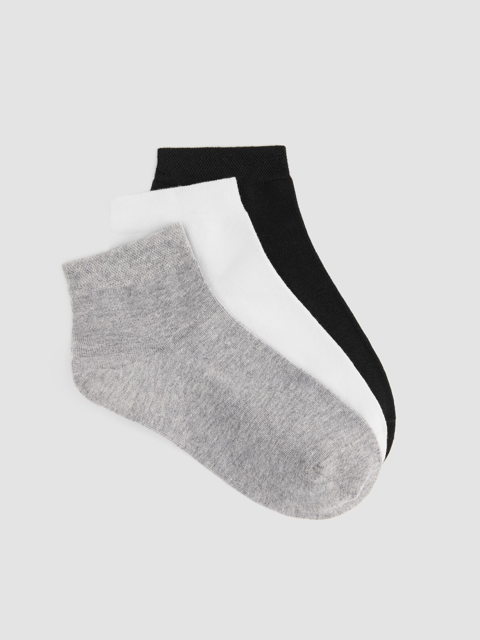 Cotton Ankle Sock 3-Pack