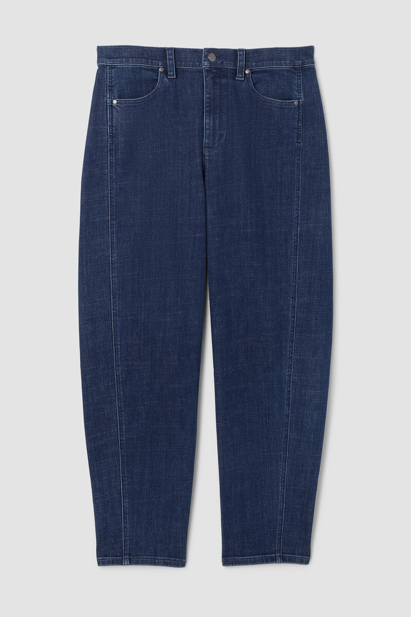Cotton Stretch Denim Lantern Jean Cotton Stretch Denim Lantern Jean