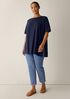 Organic Pima Cotton Jersey Long Tee
