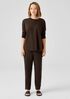 Cozy Brushed Terry Slouchy Pant