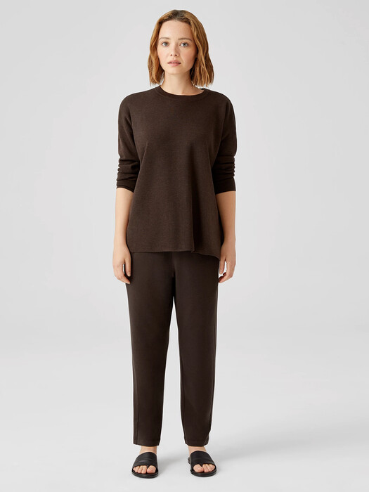 Cozy Brushed Terry Slouchy Pant