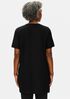 Lightweight Washable Stretch Crepe Crew Neck Tunic