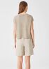Organic Linen Delave Square Top