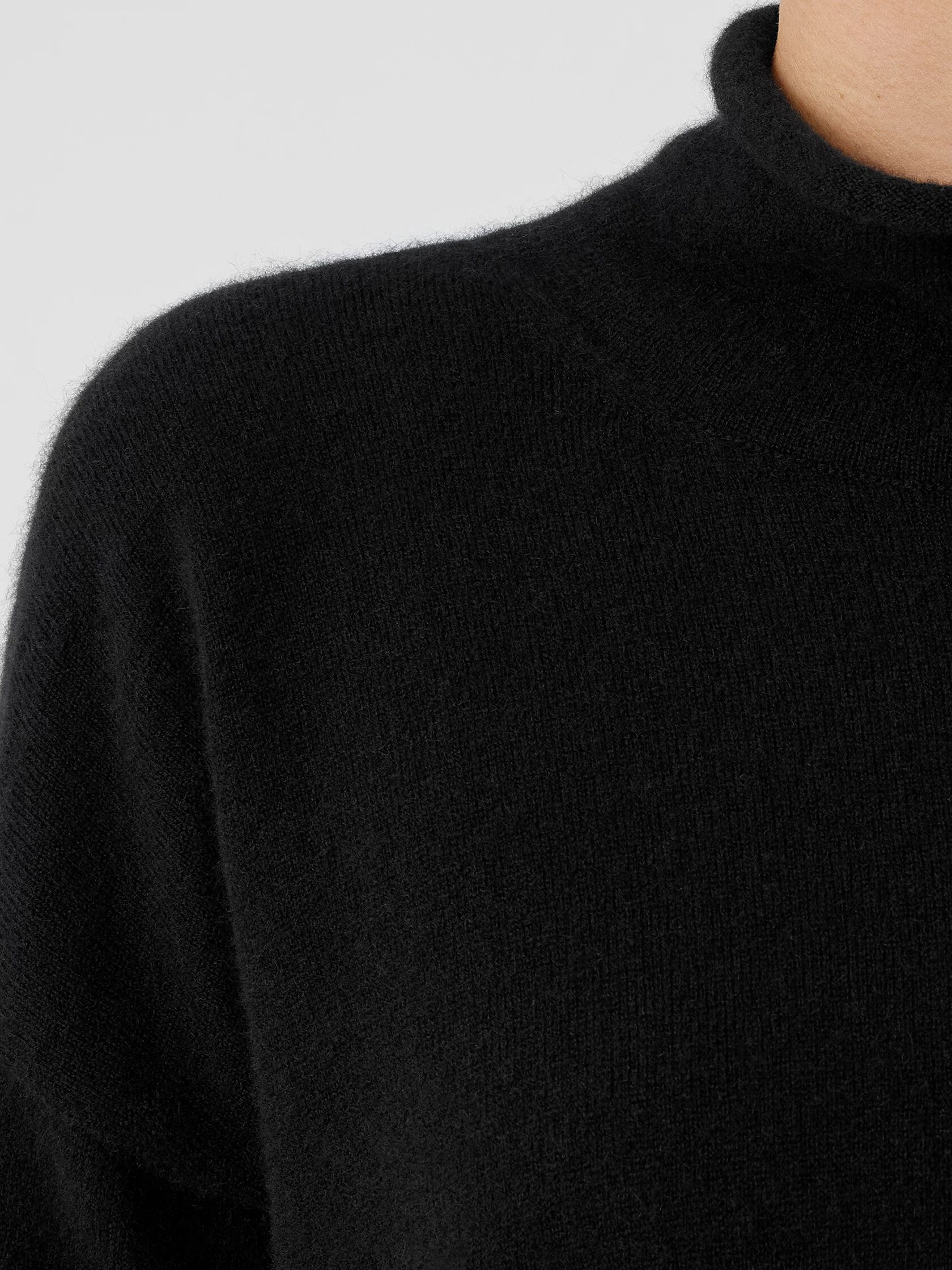 Italian Cashmere Turtleneck Top