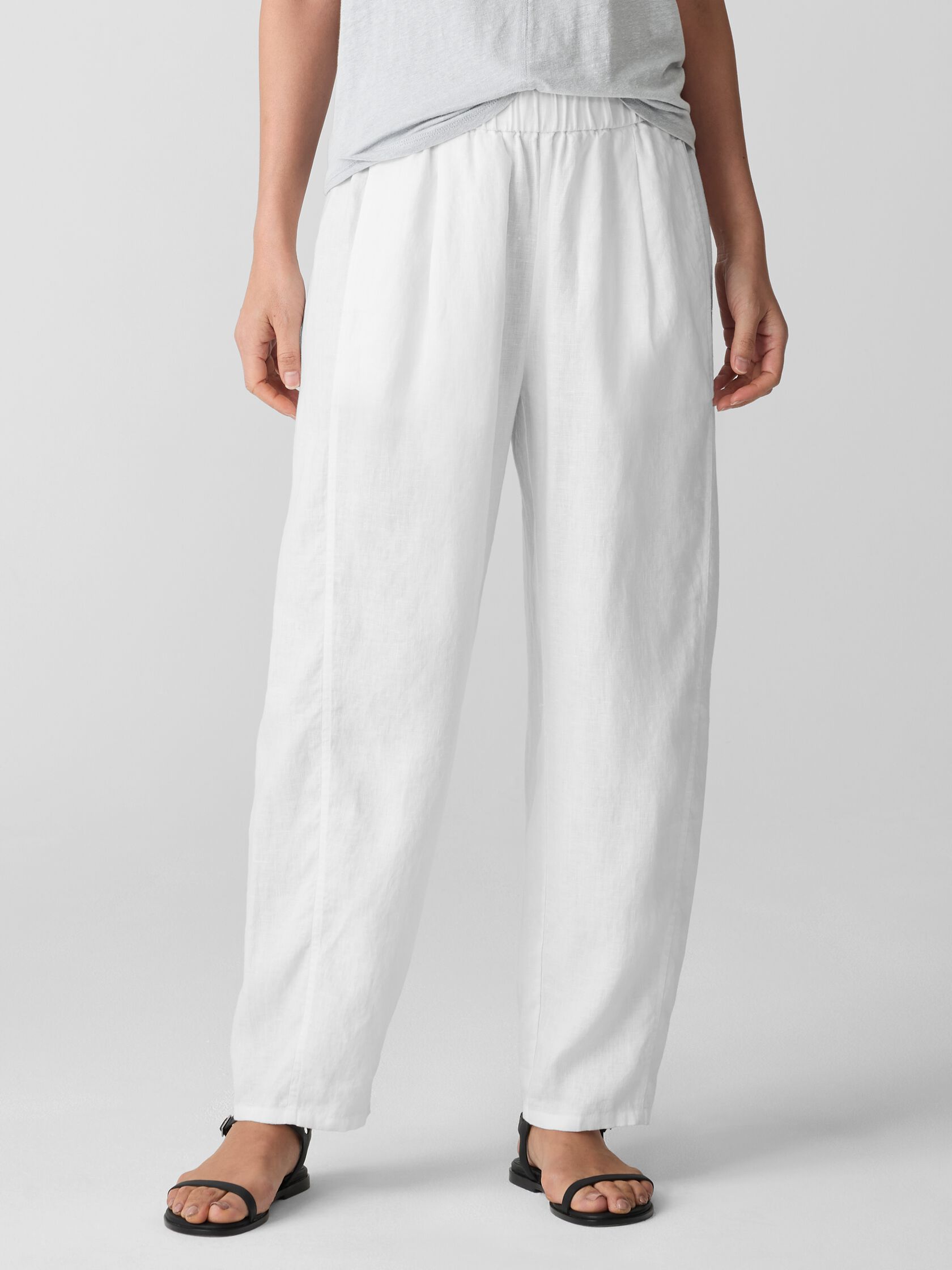 Organic Linen Lantern Pant