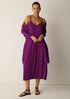 Fine Jersey Lantern Dress