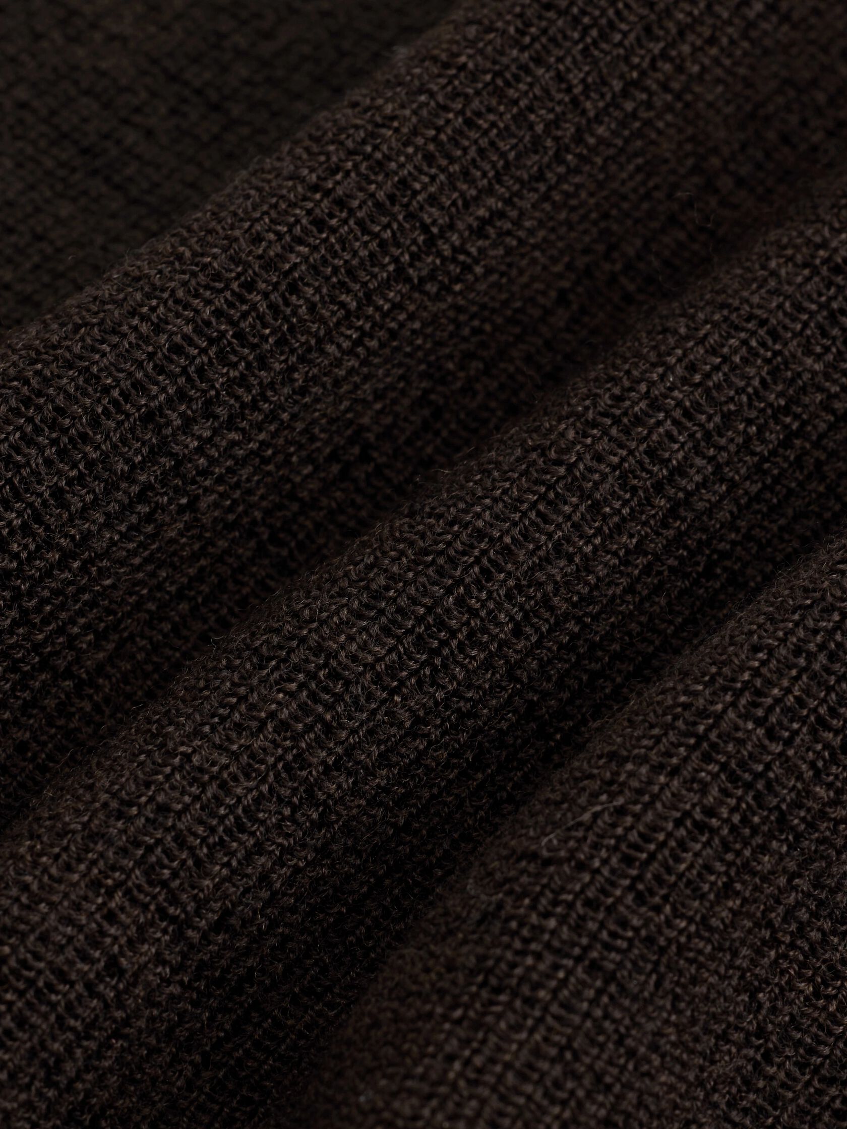 Superfine Merino Crew Neck Top in Regenerative Wool