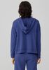 Lightweight Organic Cotton Terry Hooded Top