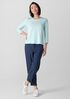 Organic Pima Cotton Jersey 3/4-Sleeve Tee